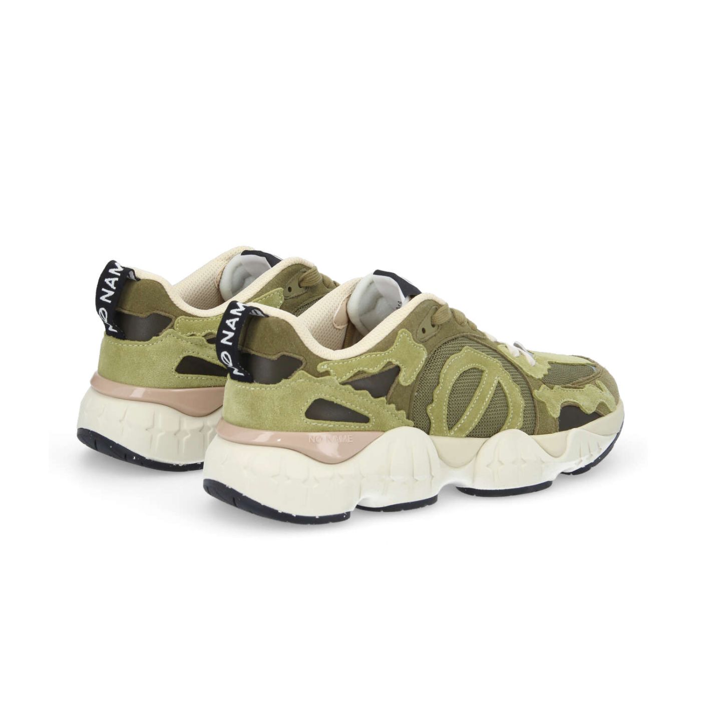 KRAZEE CAMO M - SUEDE/SUED/KNIT - VERT OLIVE/VERT KIWI